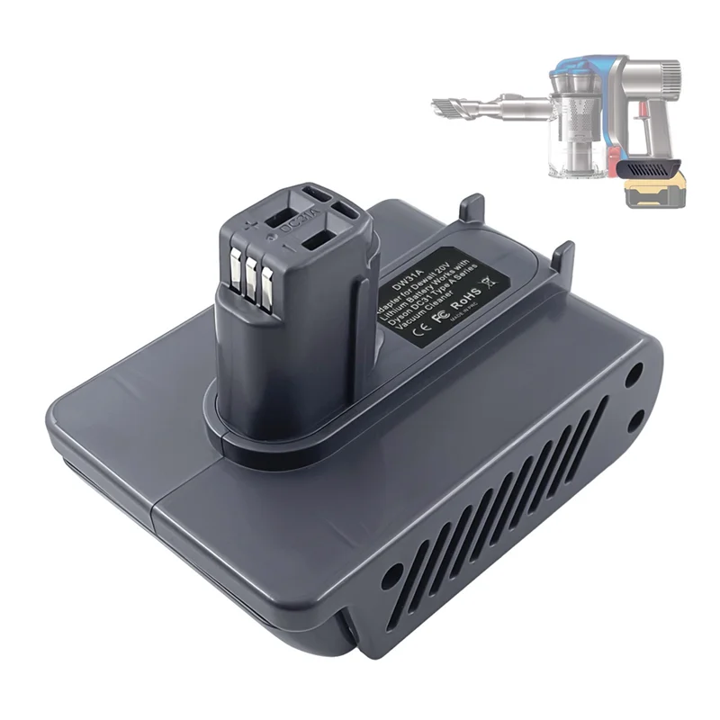 Адаптер аккумулятора DW31A для литий-ионного Dewalt 20 В Dyson Type a DC31 DC35 DC34 инструмент