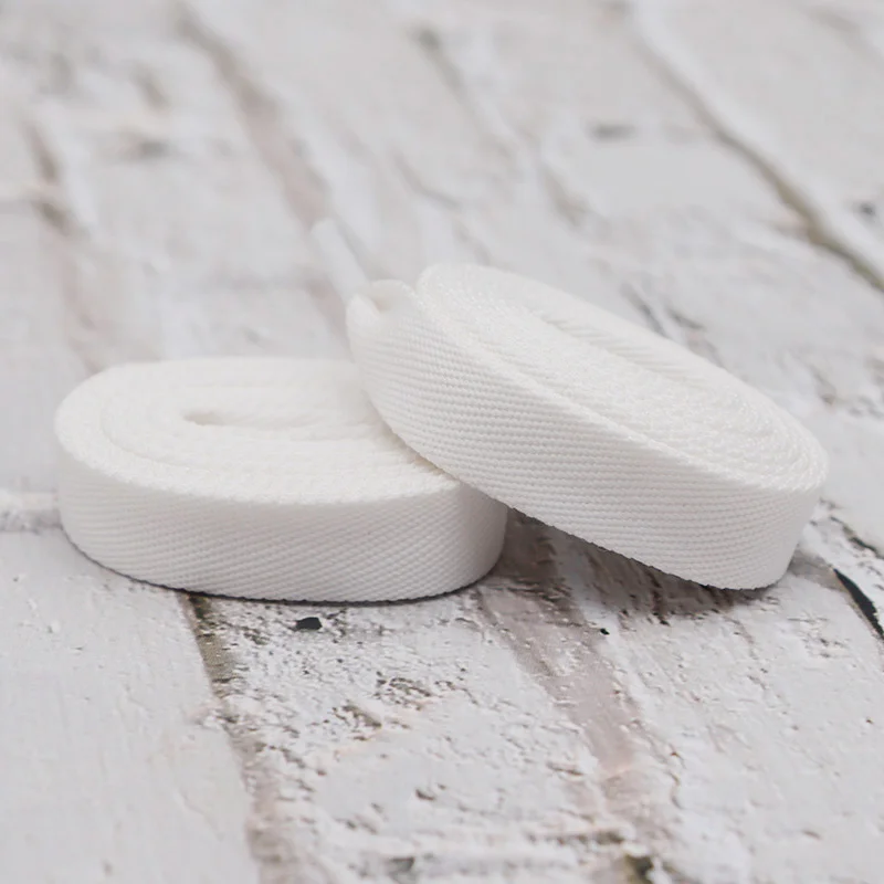 

Кружевные кроссовки Weiou 12 мм, унисекс, широкая струна, чистый белый ткачества, хорошо очищающие, разноцветные, освежающие, оптовая продажа на...