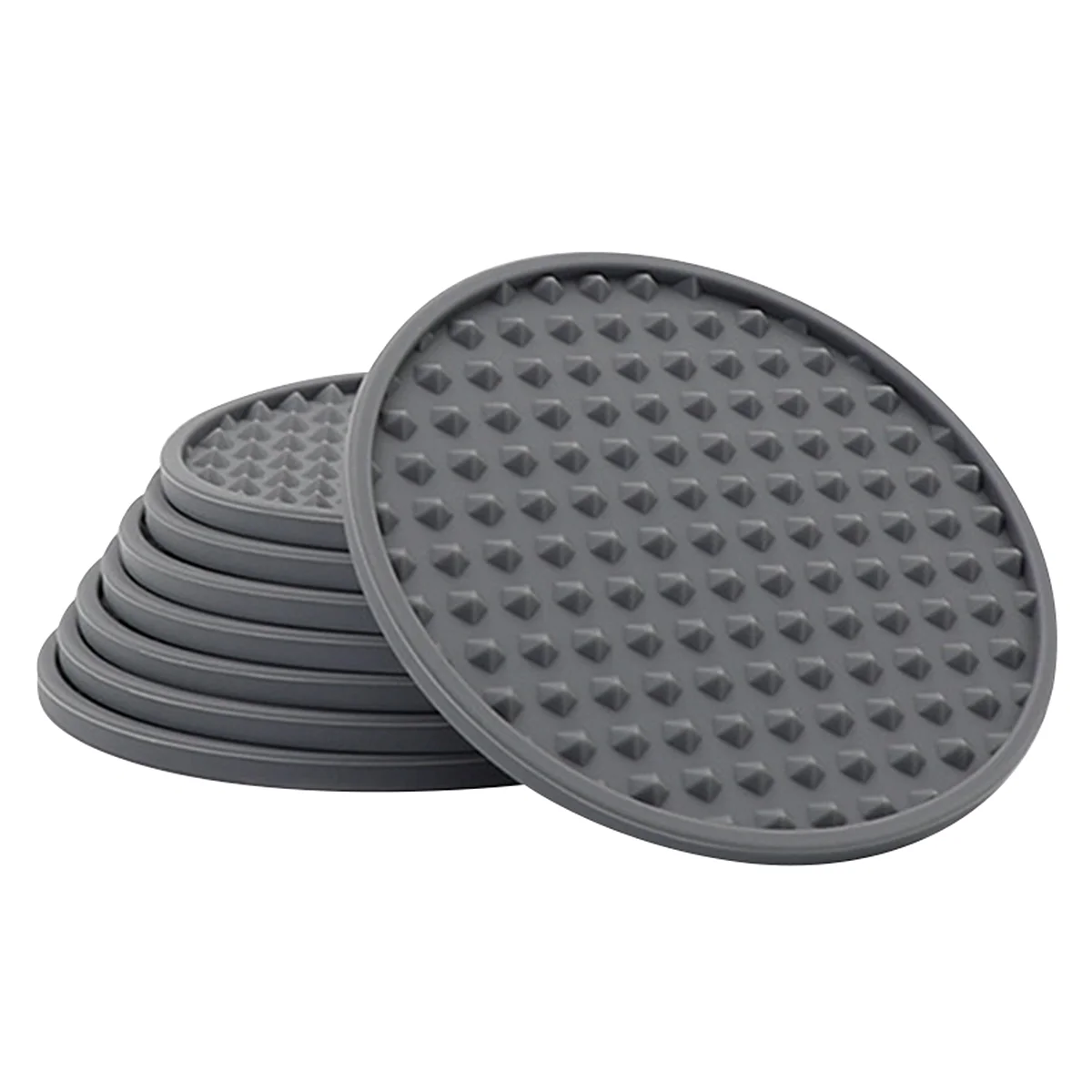 

Coasters Pot Insulation Pads Cup Table Hot Mat Heat Coffee Mug Resistant Accessories Placemats Dining Tableware Bar Silicone Pad