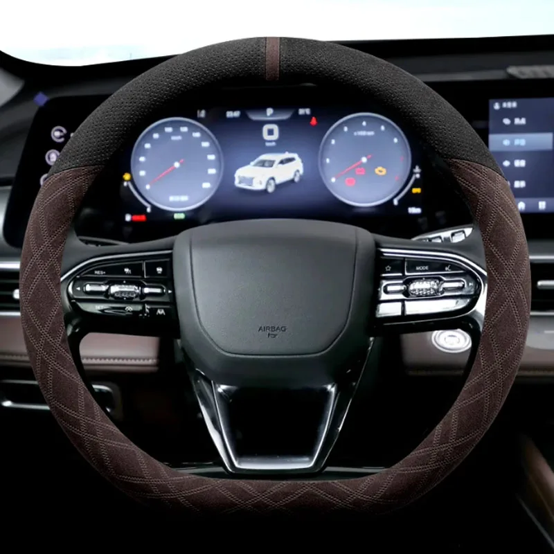 Для Chery Tiggo 8 PRO 7 2021-2025 аксессуары для интерьера чехол на руль автомобиля