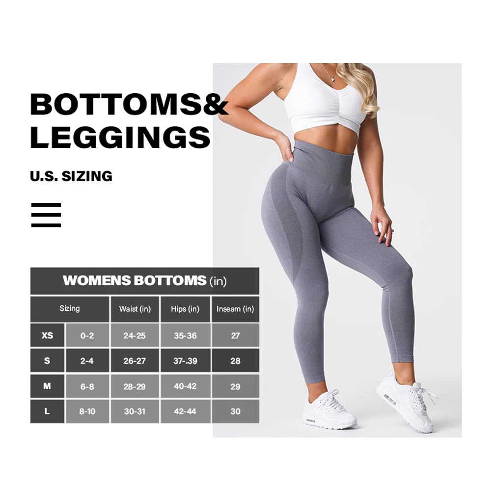 NVGTN Curve Women's High Waist Leggings Seamless Fitness Yoga Pants Tummy Control Exercise Leggings Solid Color