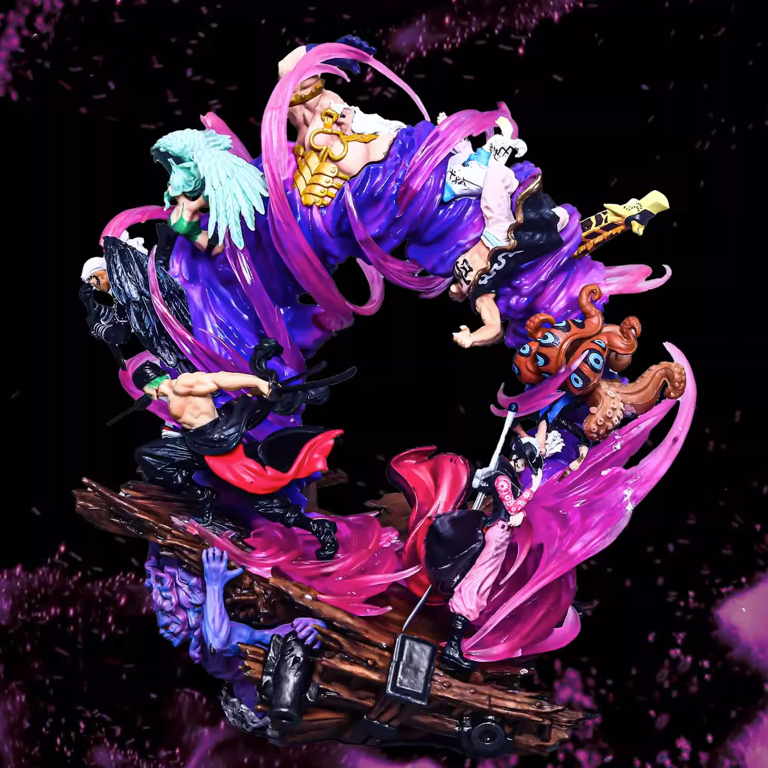 

One piece Roronoa Zoro Ghost Island Collection of handmade model ornaments