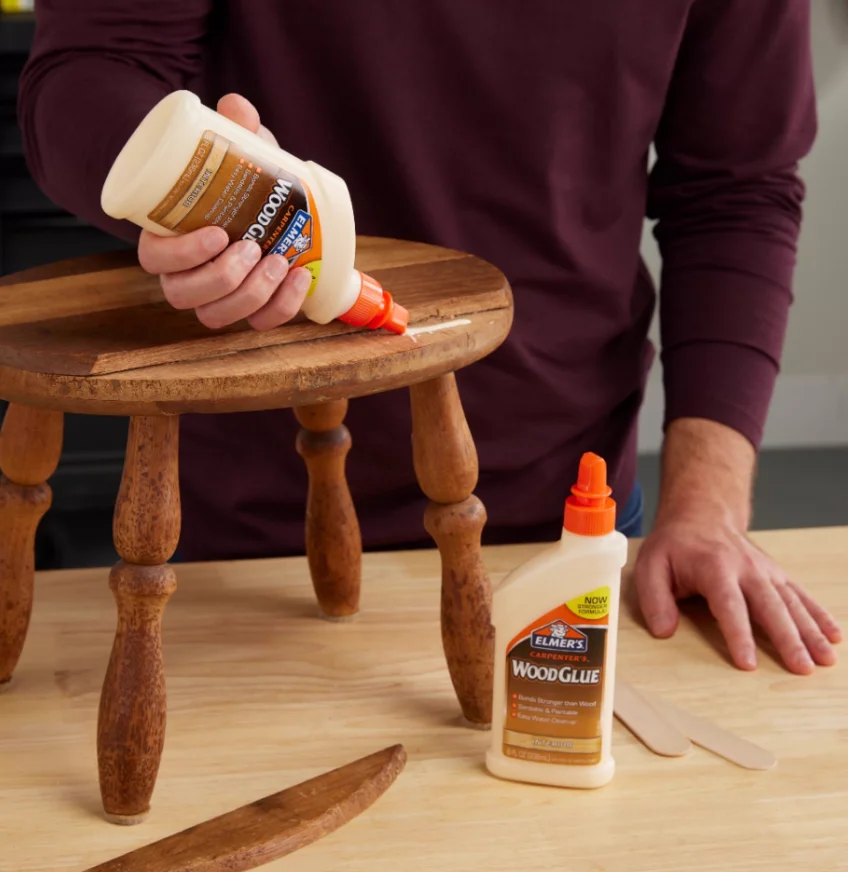 Фото Клей для дерева Elmers Carpenter's High Performance, особо прочный, нетоксичный, для столярных работ, оригинальный продукт №2