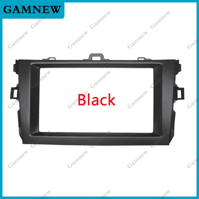 

7-дюймовый радиоприемник для Toyota Corolla 2007-2013 2 Din GPS DVD стерео CD панель крепление на приборную панель комплект отделки рамка