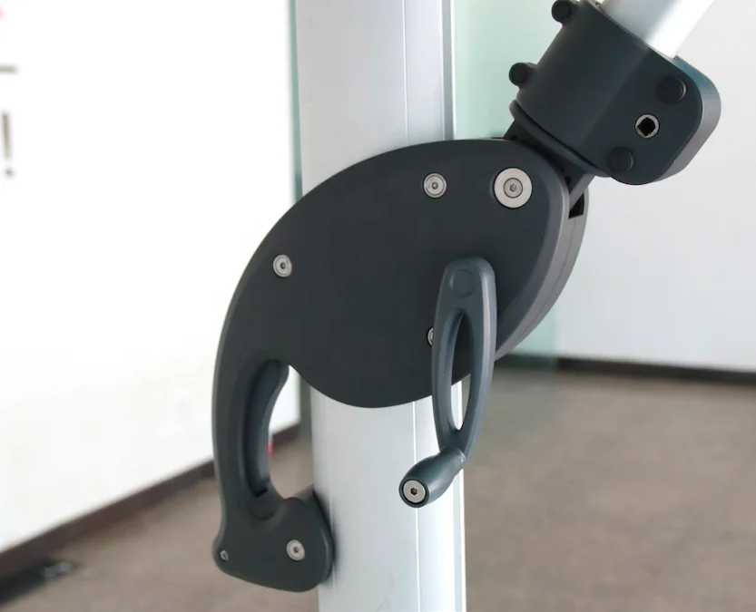 Черный квадратный устойчивый к ветру зонтик для патио 3x3 м уличный зонт от солнца