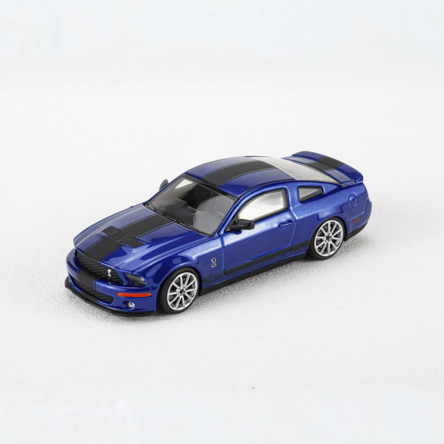 Фото MH 1:64 Ford Mustang Shelby GT500 2007 Миниатюрная литая модель автомобиля из сплава для коллекционеров и любителей хобби В НАЛИЧИИ №2