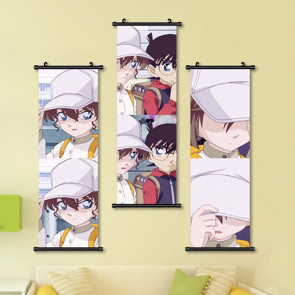 Настенная картина с аниме-принтом пластиковый Конан Современное украшение для