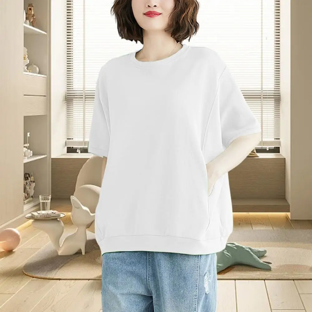

Women Summer T-shirt Casual Summer Blouse Plus Size Summer Blouse