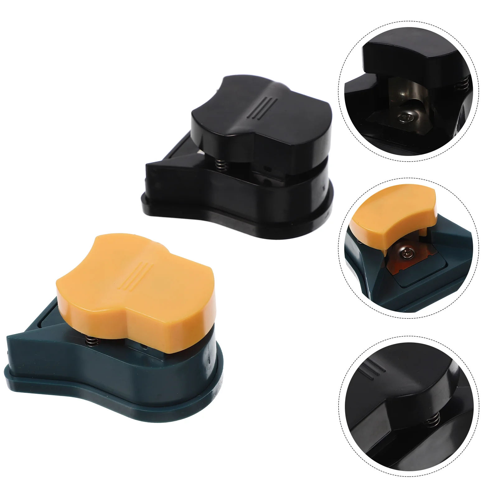 

2Pcs Craft Diy Trimmer Corner Corner Rounder Punch Photo Corner Corner Rounder Punch Round Corner Trimmer