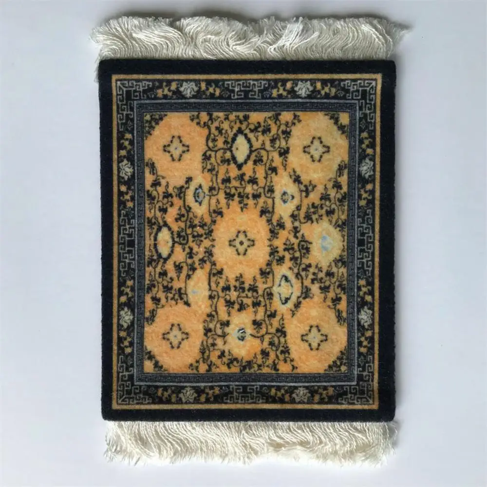 

Persian Style Insulation Mat Soft Table Mat Vintage Tassel Ins Placemat Kitchen Accessories Coaster Non-slip Ethnic Meal Mat