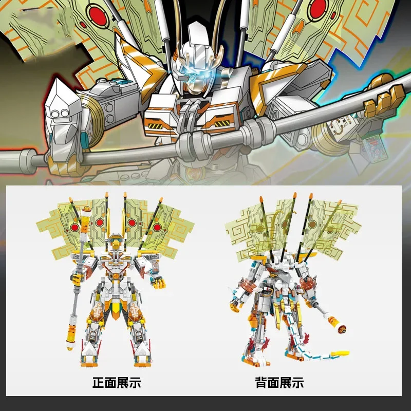 Черный Миф: Wukong Аниме 3d Стереоскопические Строительные Блоки Деко Модель Игрушки