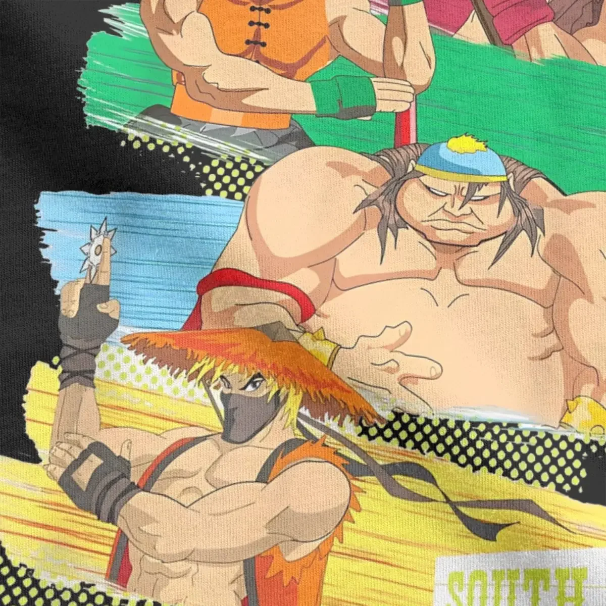 Футболка мужская винтажная из чистого хлопка с коротким рукавом и круглым