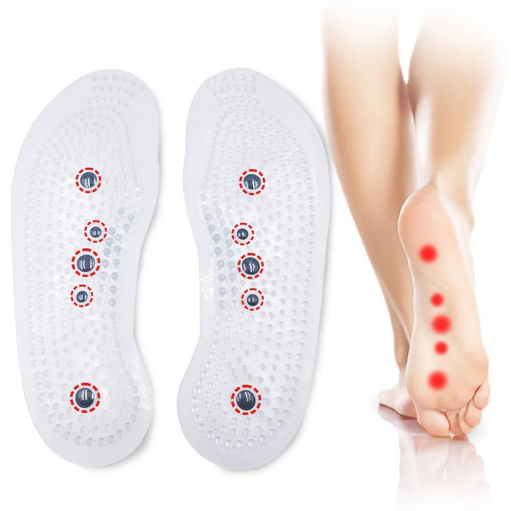 

Magnetic Therapy Insoles for Slimming Weight Loss Foot Massage Health Care Shoes Mat Pad Acupuncture Shoe Sole Insole