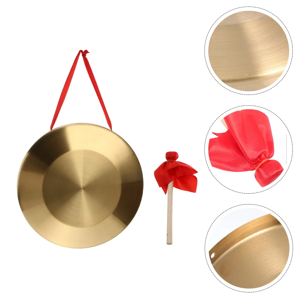 

Gong Chinese Instrument Hand Percussion Copper Instruments Cooper Kids Bell Wind Brass Opera Shui Feng School Supplies Bells