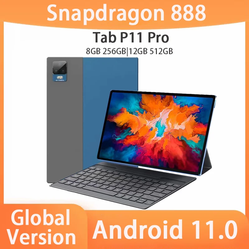 

10,1-дюймовый планшет Android 2023, Snapdragon 11,0, 12 Гб, 888 ГБ, 512 мАч