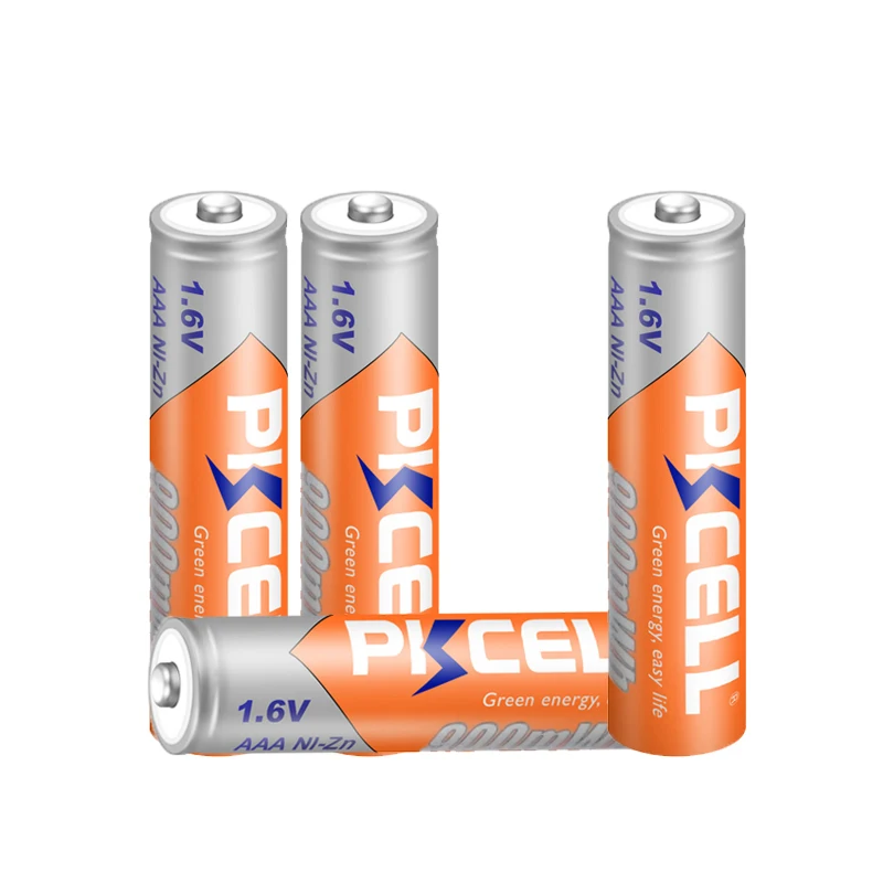 12 шт. PKCELL AAA NI-ZN аккумуляторы aaa 900 мВтч 1 6 В ni-zn батарея для цифровой камеры RC