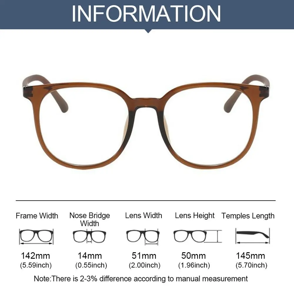 Классические ультралегкие круглые очки с защитой от синего света