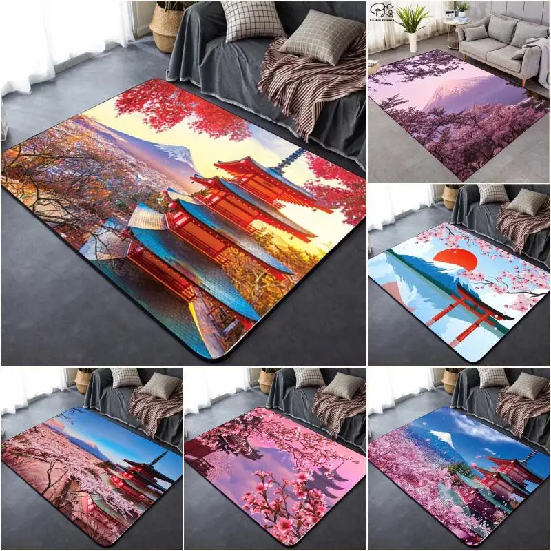 

Натуральный пейзаж Mount Fuji Mat гостиная ковер модный дизайн стенд взрослый ковер комнатный игровой коврик