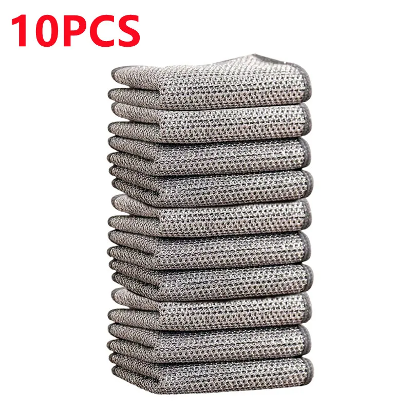 Микрофибровые салфетки для чистки стальной проволоки
