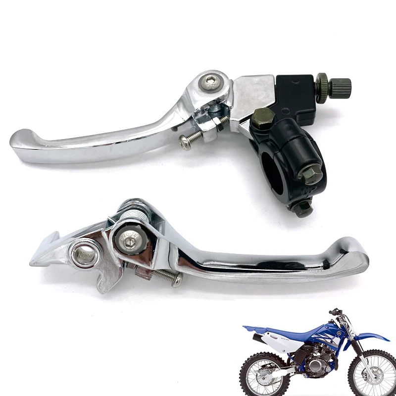 

Motorcycle Brake Handle Left and Right Brake Clutches 22Mm 7/8" Handlebar for 50Cc 110Cc 125Cc 140Cc 160Cc 200Cc Klx Bbr Crf