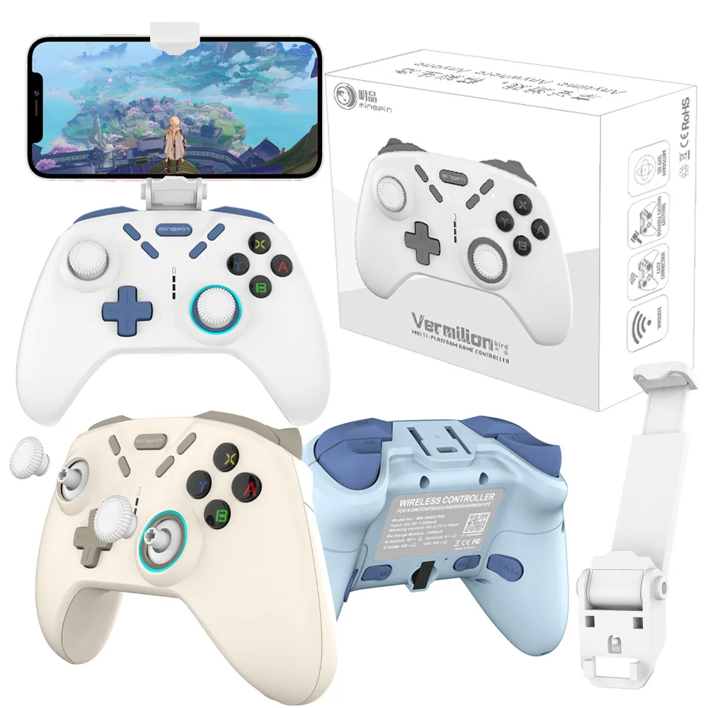 

Беспроводной игровой контроллер Bluetooth поддерживает мобильные игры NS Switch Android iOSPS4