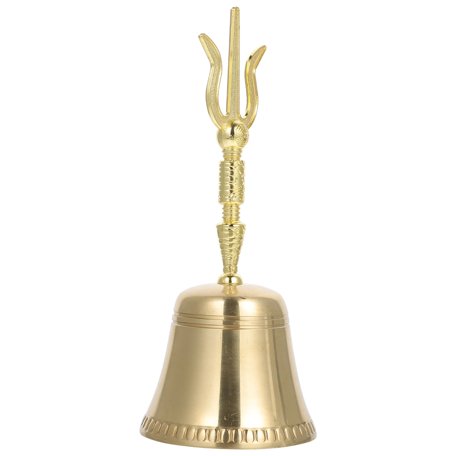 

Bell Hand Bells Held Dinner Brass Handbell Loud Ringing Reception Buddhist Classroom Wedding Meditation Handbells School