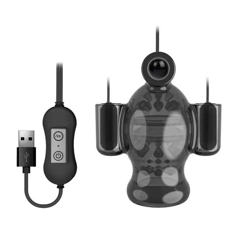 Массажер для пениса мужская мастурбация секс-игрушки мужчин вибратор головки