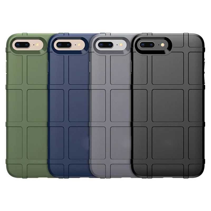 

For IPhone 7 8 Plus Soft TPU Case Phone Protective Cover for IPhone 7Plus 8Plus Drop Protection Shell Shield Protective Case
