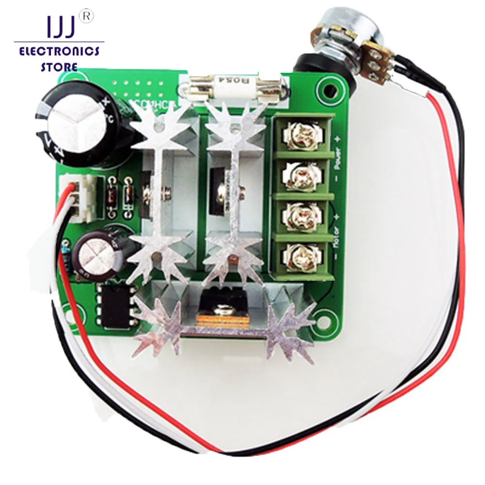 

400W 10A Voltage Regulator DC 12V-40V PWM DC Motor Speed Controller Regulator Fan Speed Control Dimmer Switch Power Controller