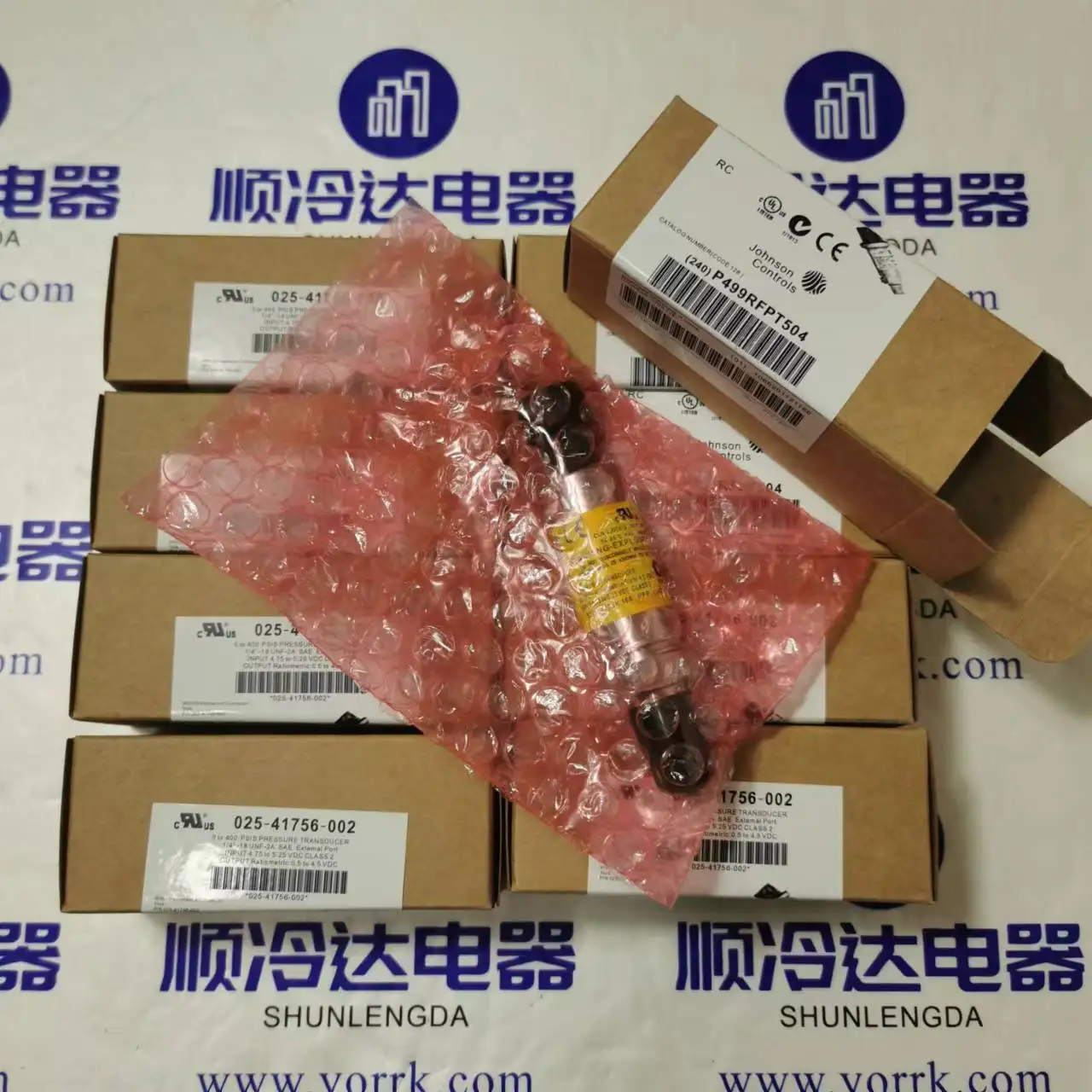 

025-41756-002 York P499RF9T506 Pressure Transducer P499RFPT-504