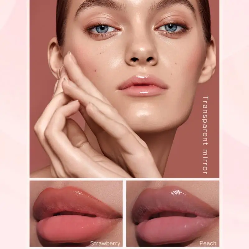 

Transparent Jelly Lip Gloss 4 Colors Lip Nourish Lip Primer Lip Care Cosmetics Moisturizing Lip Oil Lips Makeup
