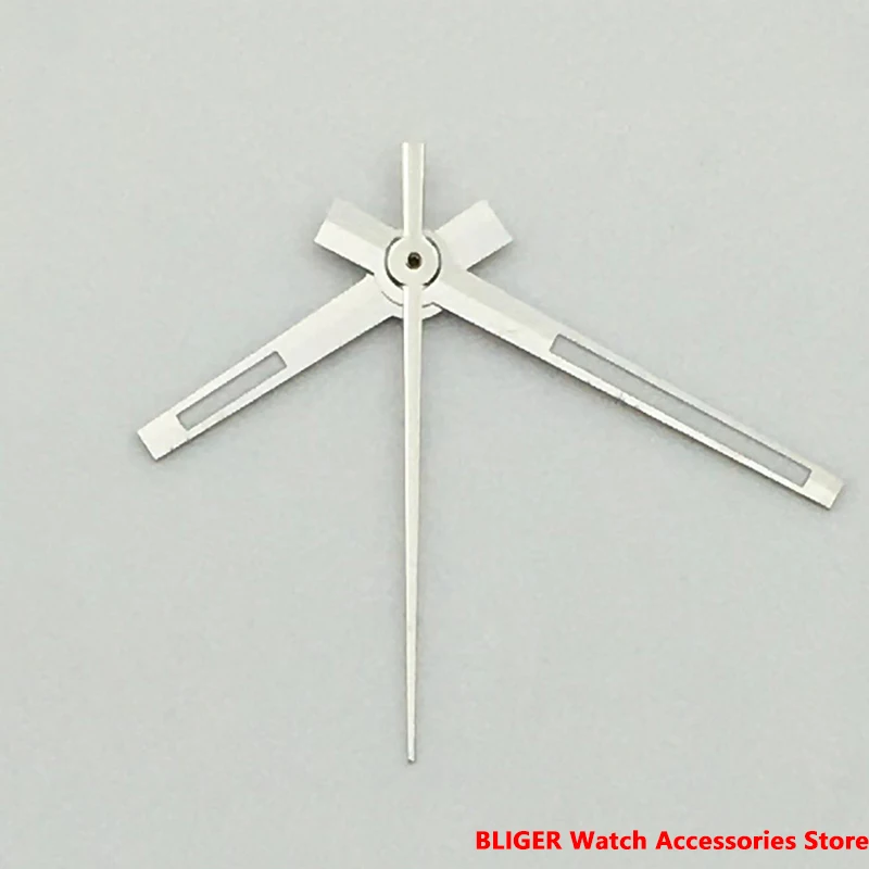 

Bliger Watch Silver Hands Minute Hands Hour Hand Luminous Luminous Hands for MINGZHU 2813 PT5000 NH35A MIYOTA 8215 NH36AMovement