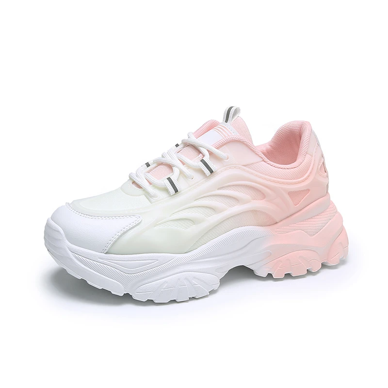 

Women's Fashion Sneakers, Breathable Mesh Comfort Sneakers, Student, Spring and Fall, 2022