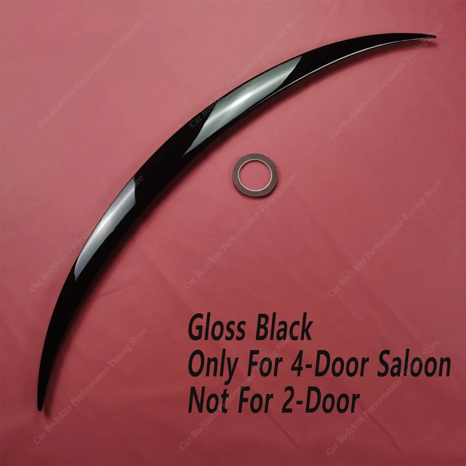 

Для Mercedes W205 стиль задний спойлер C180 C200 C250 C300 C43 4-дверный 2015-2021 задний багажник хвостовое крыло крышка обвесы тюнинг