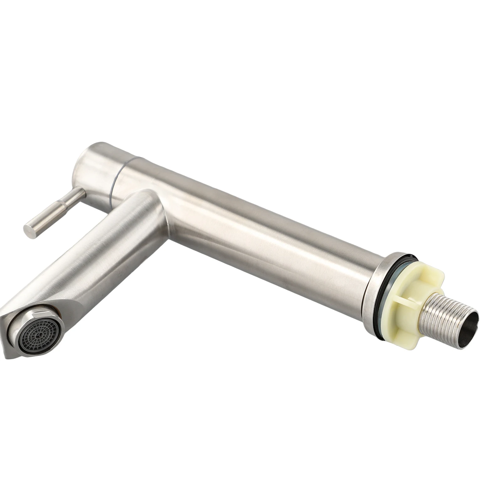 

Durable High Quality Useful Brand New Faucet Without Hose Accessories Bathroom Family Hotel Replacement Silver