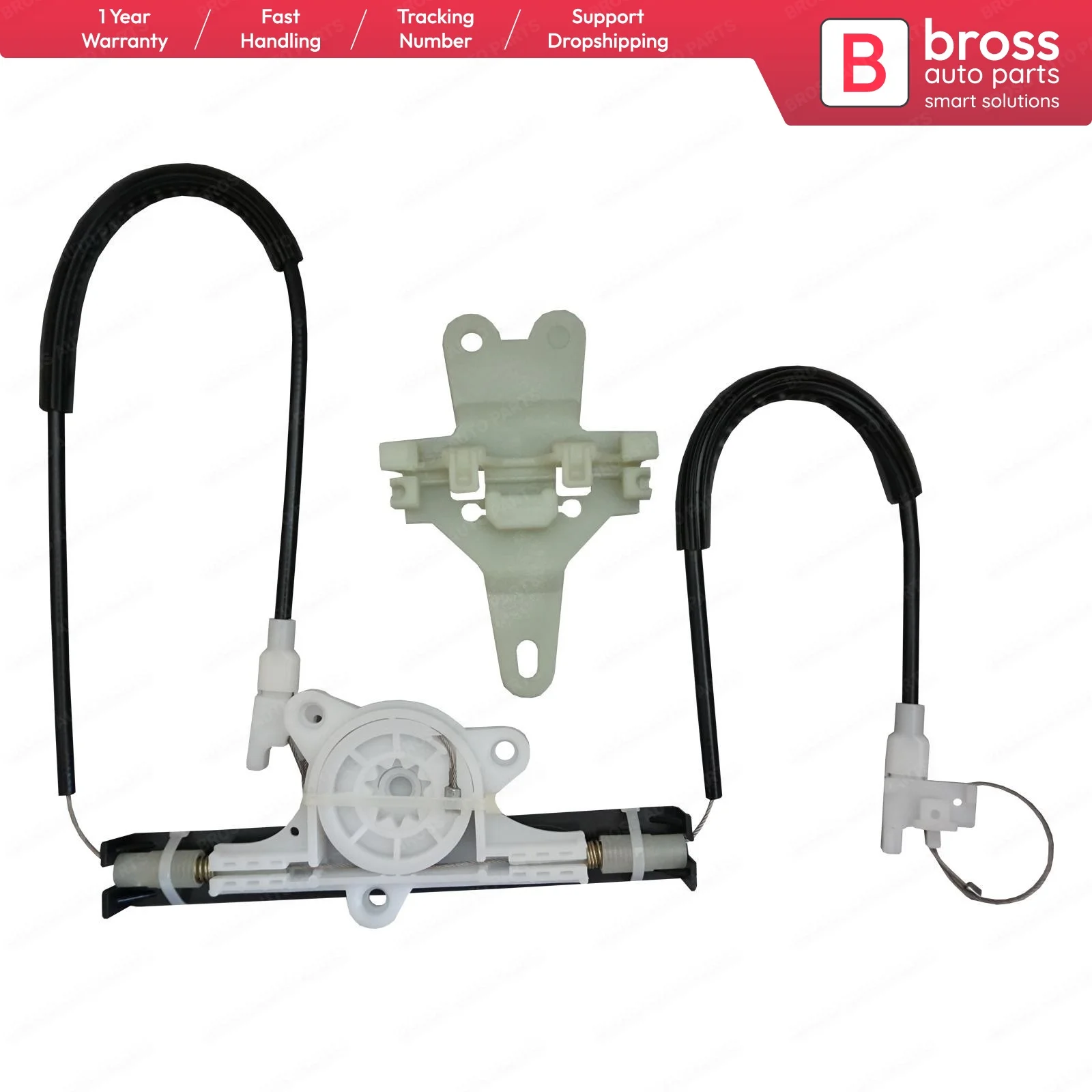 

Shipping From France BWR5141FBA Electrical Power Window Regulator Kit Front Right Door for Nissan Terrano MK2 Ford Maverick W638