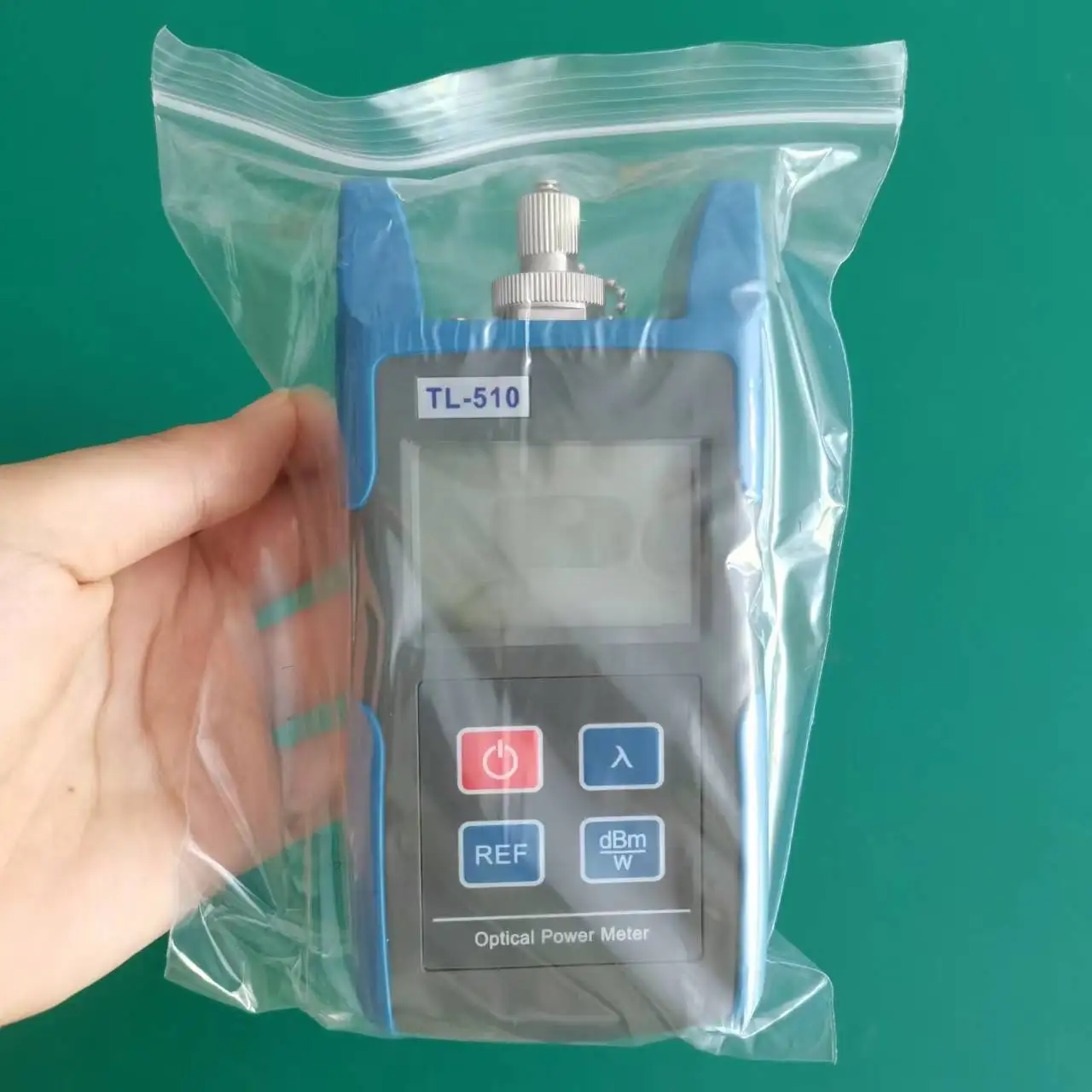 Handheld TL-510 Fiber Optic Power Meter With FC SCConnector Laser Power Meter  Fiber Optic Tester