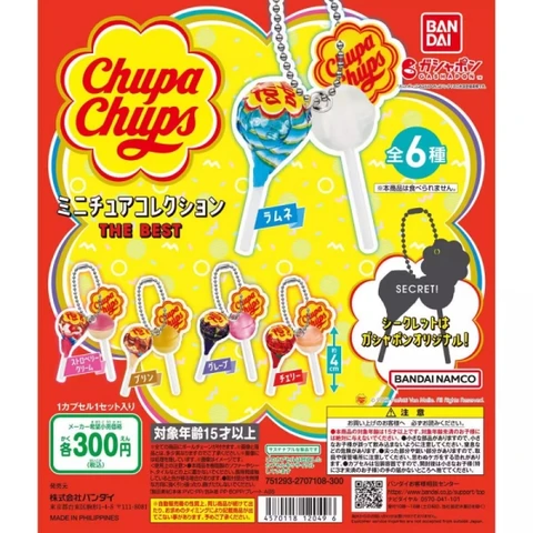 Bandai Оригинальные 5 шт. Gashapon лучшие Chupa Chups игрушки для детей Подарок Коллекционные модели украшения