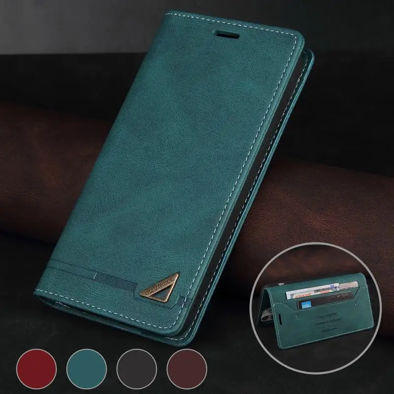 

Leather Case For Realme C21Y Case Wallet Magnetic Flip Cover For Realme C21 C25Y Phone Cases Card Slot Stand Funda