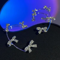 koreaanse stijl vlinder oor clips zonder piercing voor vrouwen sparkling zirkoon oor manchet clip oorbellen wedding party