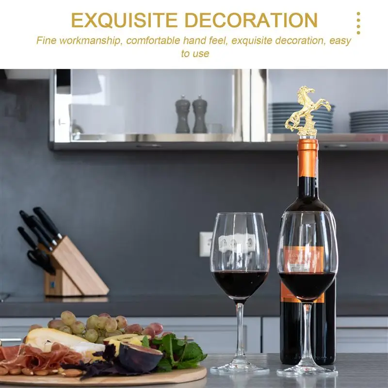 

Animal-shaped Bottle Stopper 3D Design Wine Bottle Stopper Bottle Sealing Plug