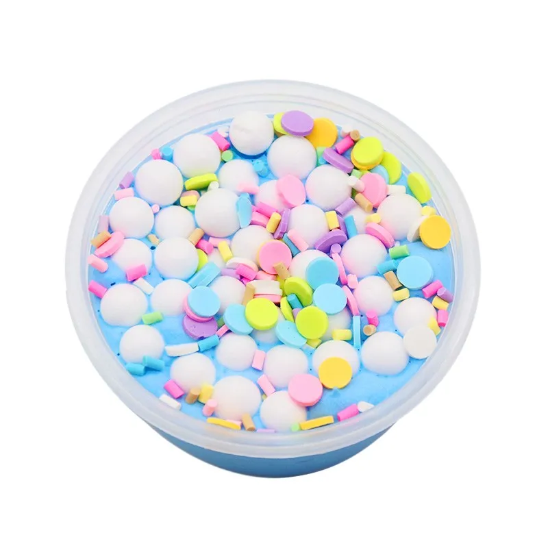 

Toy Slime Kids Puree Stress Scented Cotton Mud Fruit Cloud Mixing Education