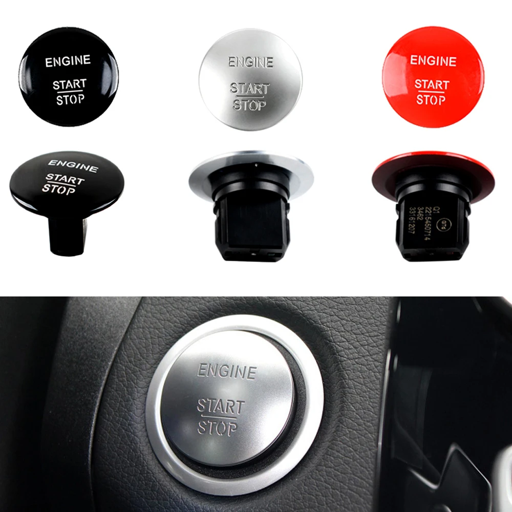

For Mercedes Benz Keyless Go Start Stop Push Button Car Engine Ignition Switch W205 W212 W164 W166 W221 2215450714