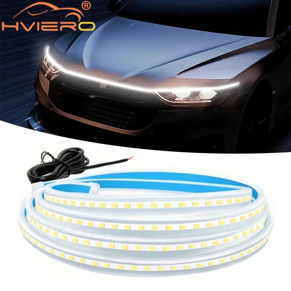 Автомобильные светодиодные фонари 59 дюймов 12 В освещение капота сканирование