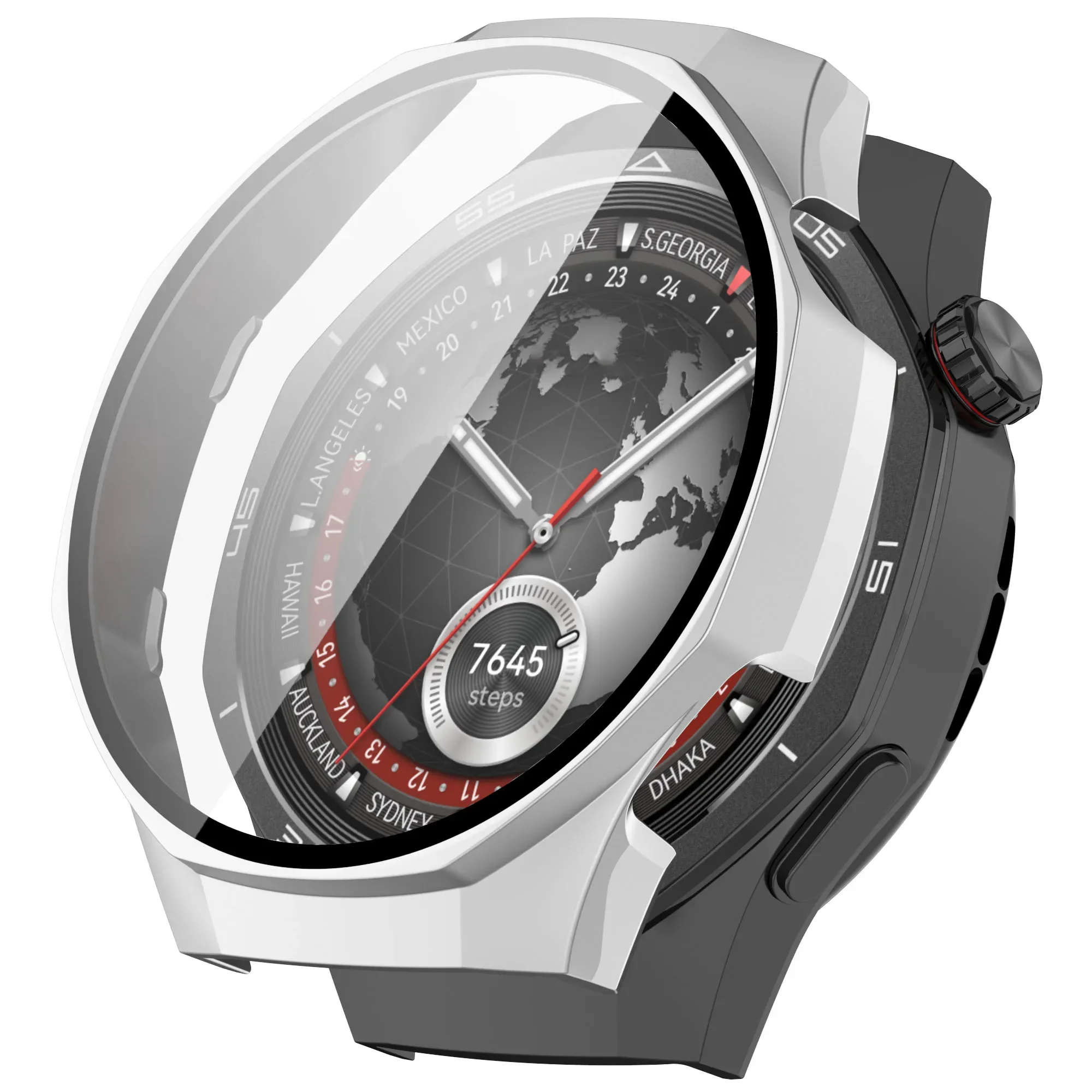 Чехол для ПК + стекло Huawei Watch GT 5 Pro 42 мм 46 GT5 жесткая защитная пленка из закаленного