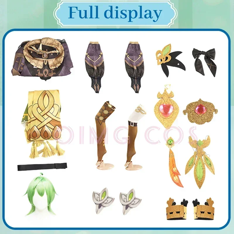 Костюм для косплея Genshin Impact Collei Карнавальная униформа взрослых костюмы Хэллоуина