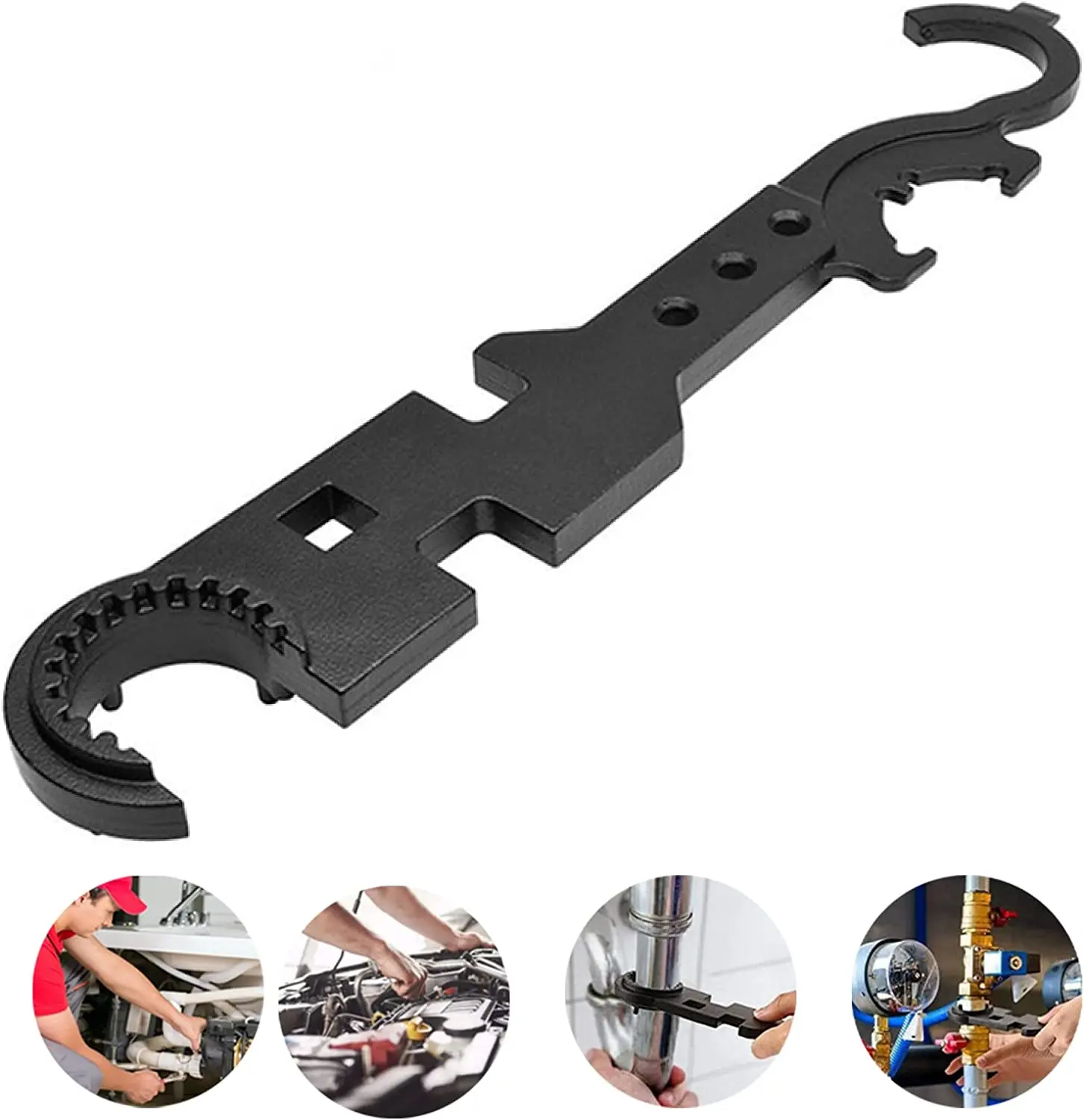 

Гаечный ключ уличный Многофункциональный гаечный ключ профессиональный гаечный ключ инструмент для автомобилей труб велосипедов или спор...