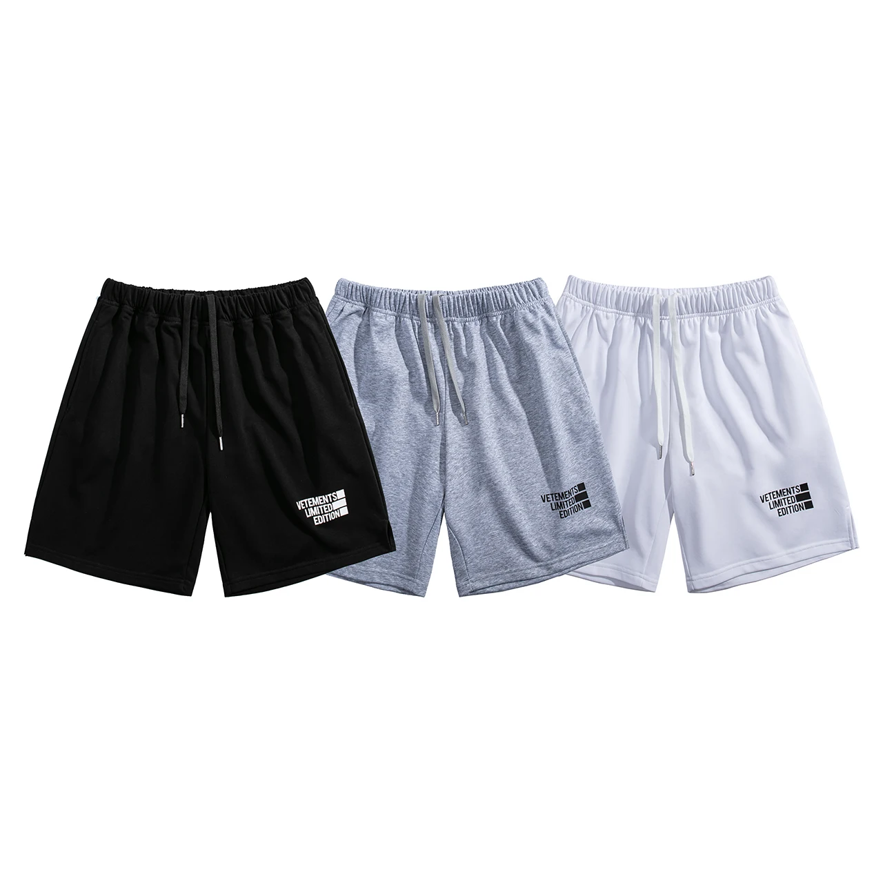 

2022ss Vetement Ограниченная серия шорты для мужчин женщин 1:1 высококачественные повседневные свободные бриджи для улицы