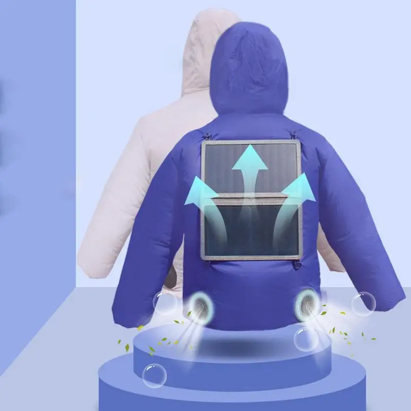 

Рубашка воздухопроницаемая для мужчин и женщин, охлаждающая куртка на солнечной энергии для кухни, бега