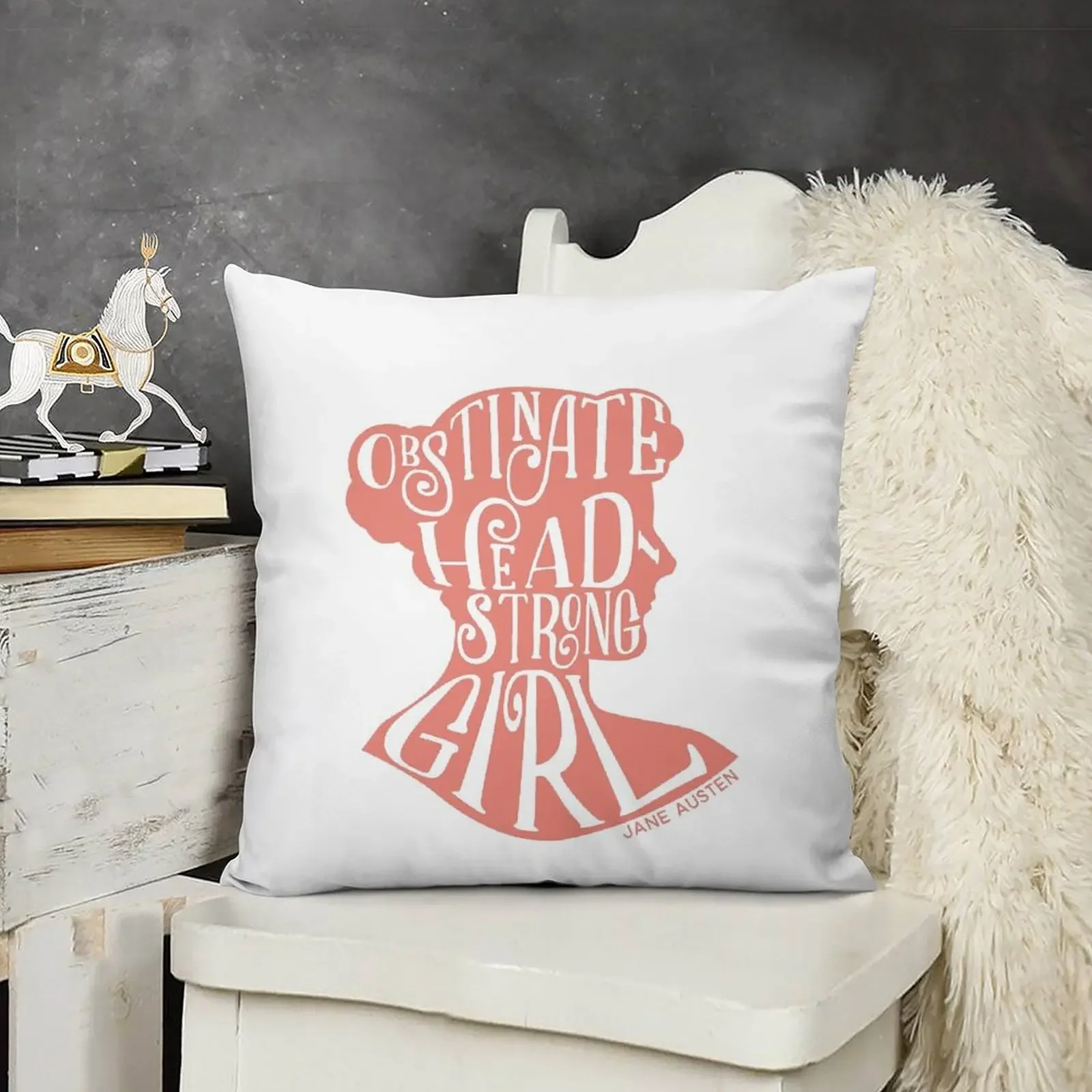 Обестинат головная девушка гордость и предубеждение Джейн Остин цитата дизайн